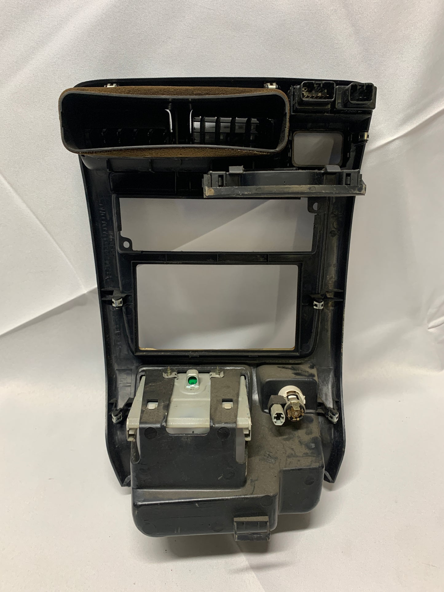 Used OEM Radio/Climate Control Bezel - Black Toyota 4runner 1996-1998