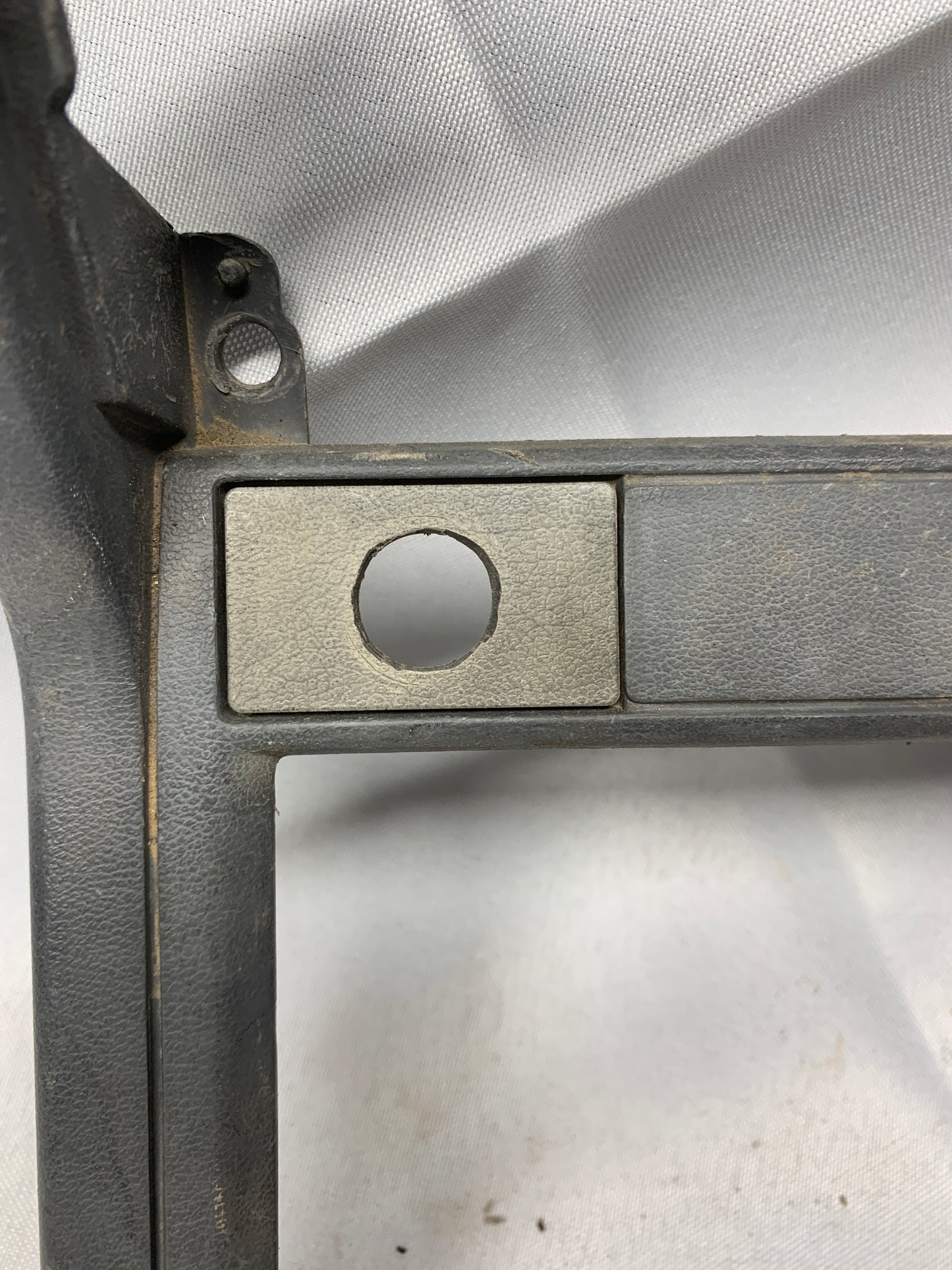 Used OEM Climate Control/Radio Bezel - Grey - Toyota 4runner & Pickup - 1984-1989