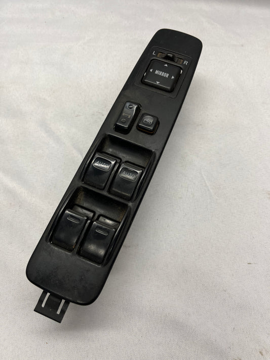 Used OEM Window Master Switch - Driver Side - Black - Toyota 4runner - 1999-2002