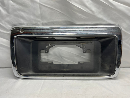 Used OEM Chrome License Plate Frame Bezel - Toyota 4Runner - 1996-2002