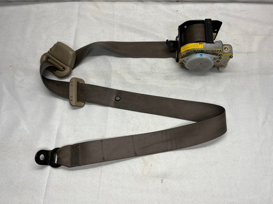 Used OEM Front Left Seat Belt - Tan - Toyota 4Runner - 1999-2002